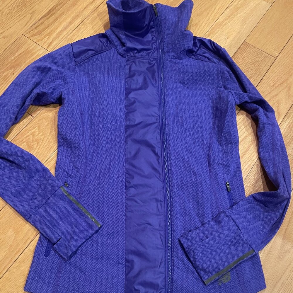 new balanceheat running full zip jacket